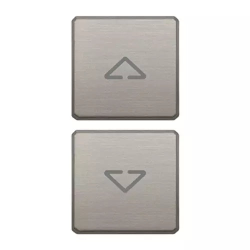 VIM 22751.2.11 - Eikon Exe Flat - 2 buttons Flat Flèches nickel