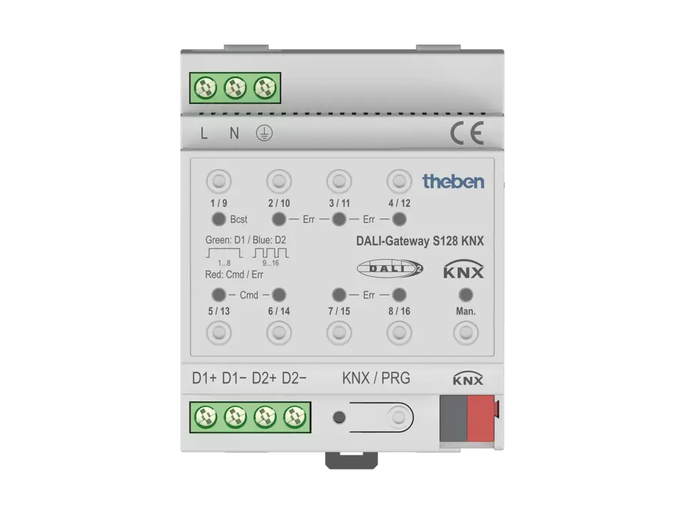 THE 4940302 - Theben Dali Gateway S128 KNX