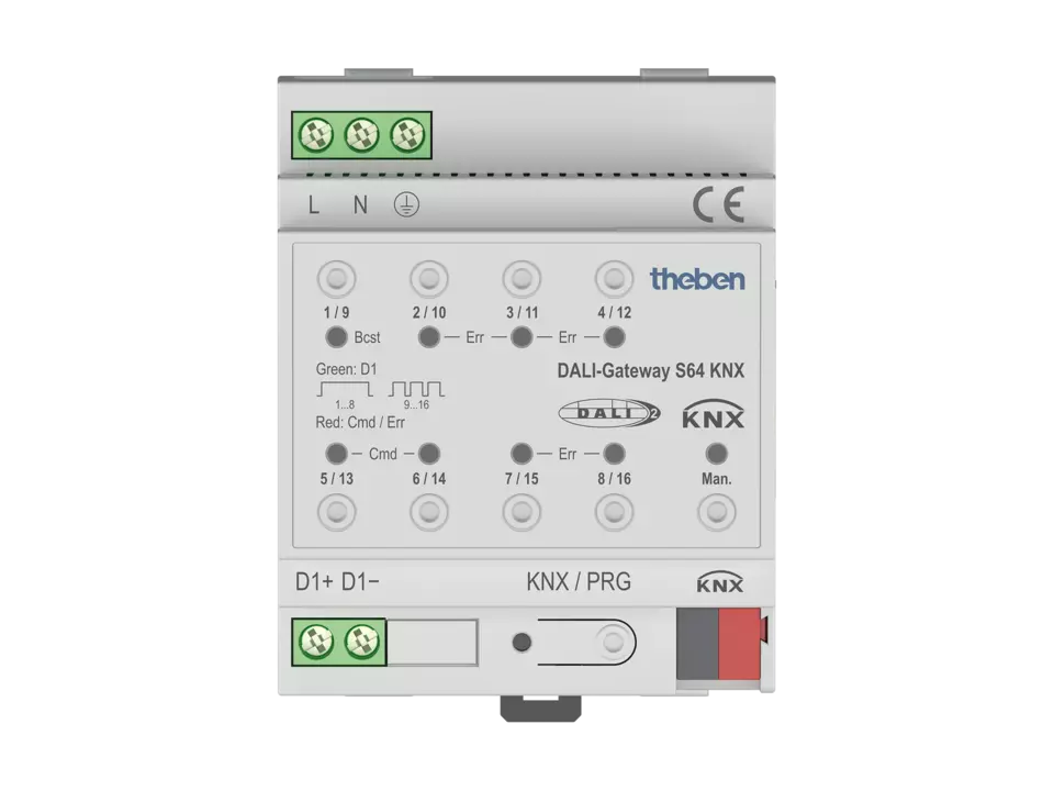 THE 4940301 - Theben Dali Gateway S64 KNX