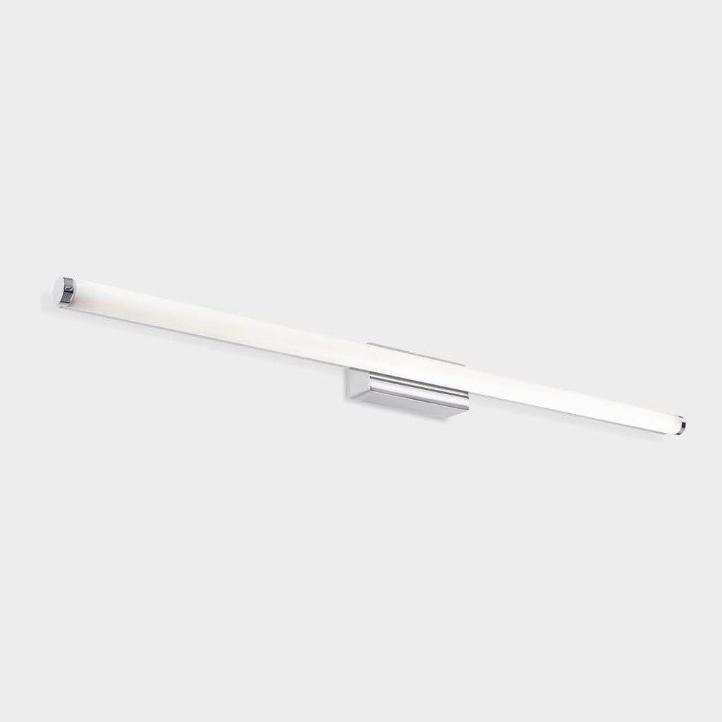 Salle de bains IP44 Toilet Slim 932mm LED 28.3W Blanc chaud - 3 000 K ON-OFF Chrome 2431lm