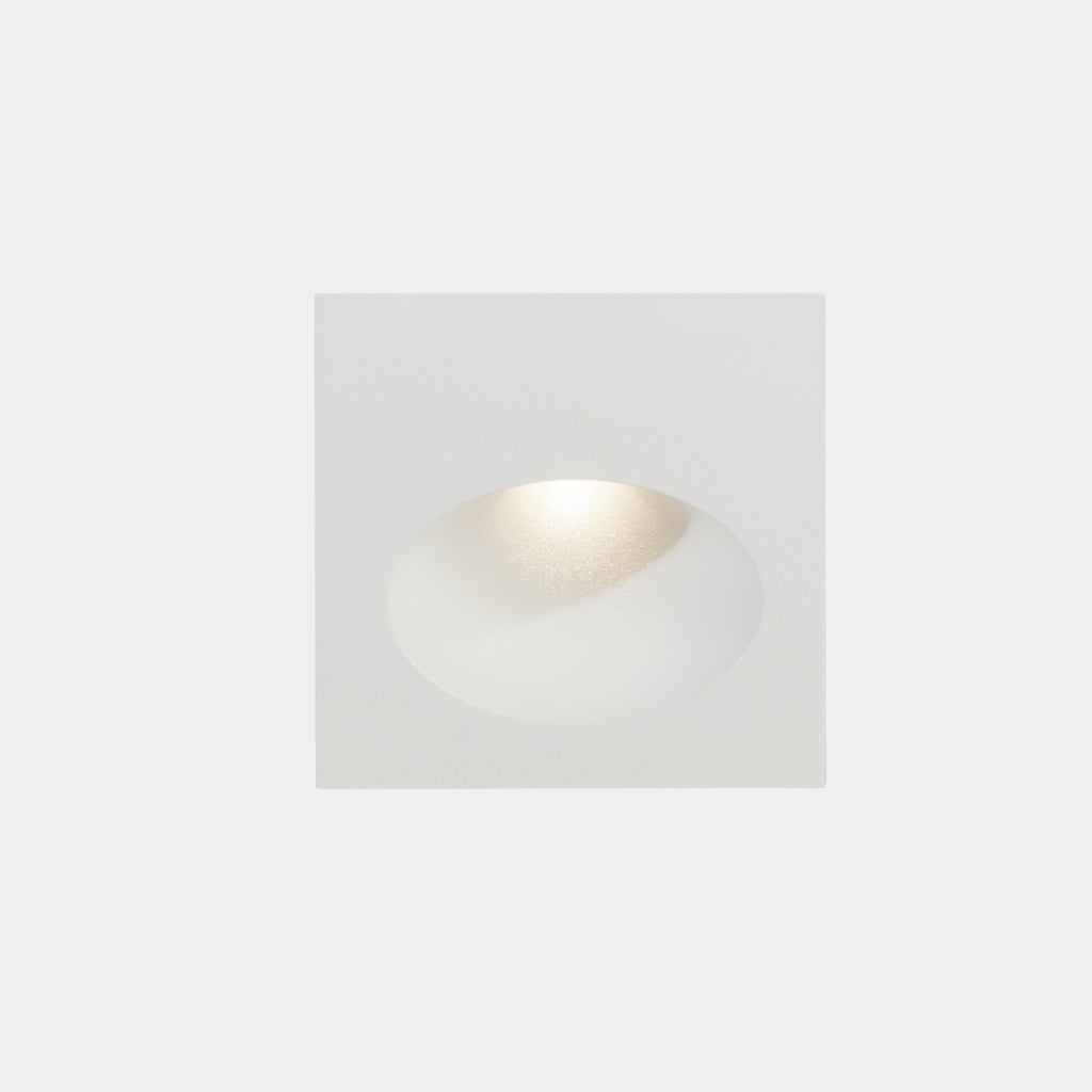 Encastrés de mur IP66 Bat Square Oval LED 2.2W Blanc chaud - 2 700 K Blanc 77lm