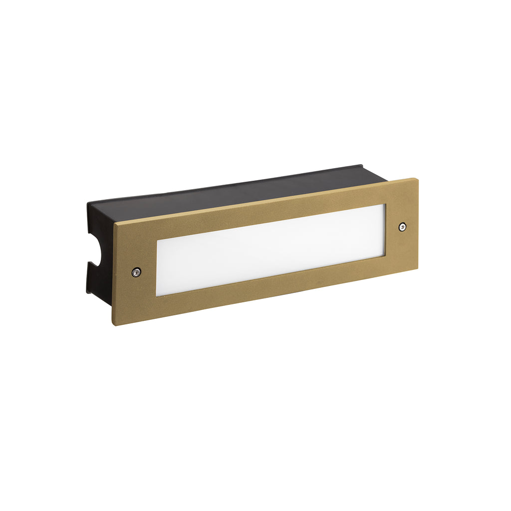 Encastrés de mur IP66 Micenas LED Pro LED 8.7W Blanc neutre - 4 000 K ON-OFF Or 779lm