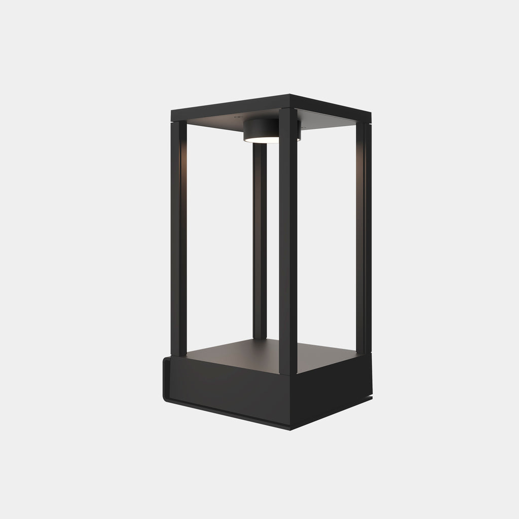 Balise Chillout IP66 Rack WallFixture & Bollard Fixed 150x150x300mm LED 13.5W SW 2700-3200-4000K ON-OFF Gris urbain 760lm