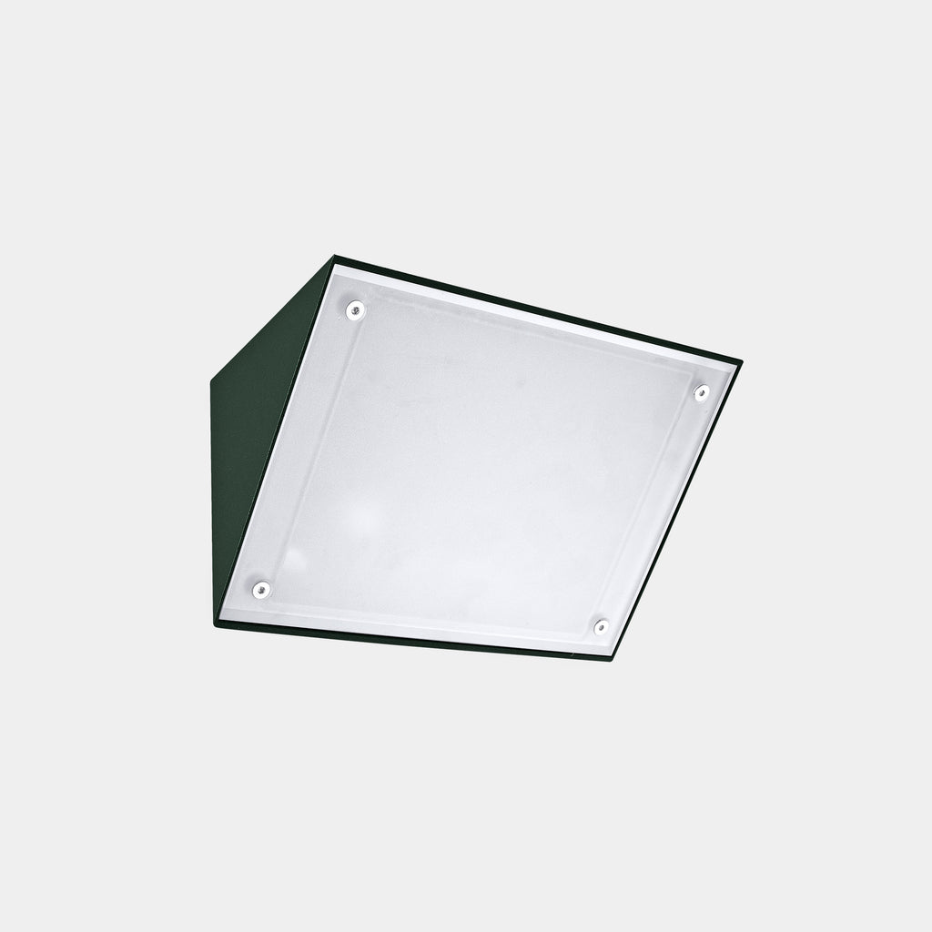 LED-C4 Applique IP65 Curie Small LED 12.4W SW 2700-3200-4000K ON-OFF Vert sapin 792lm