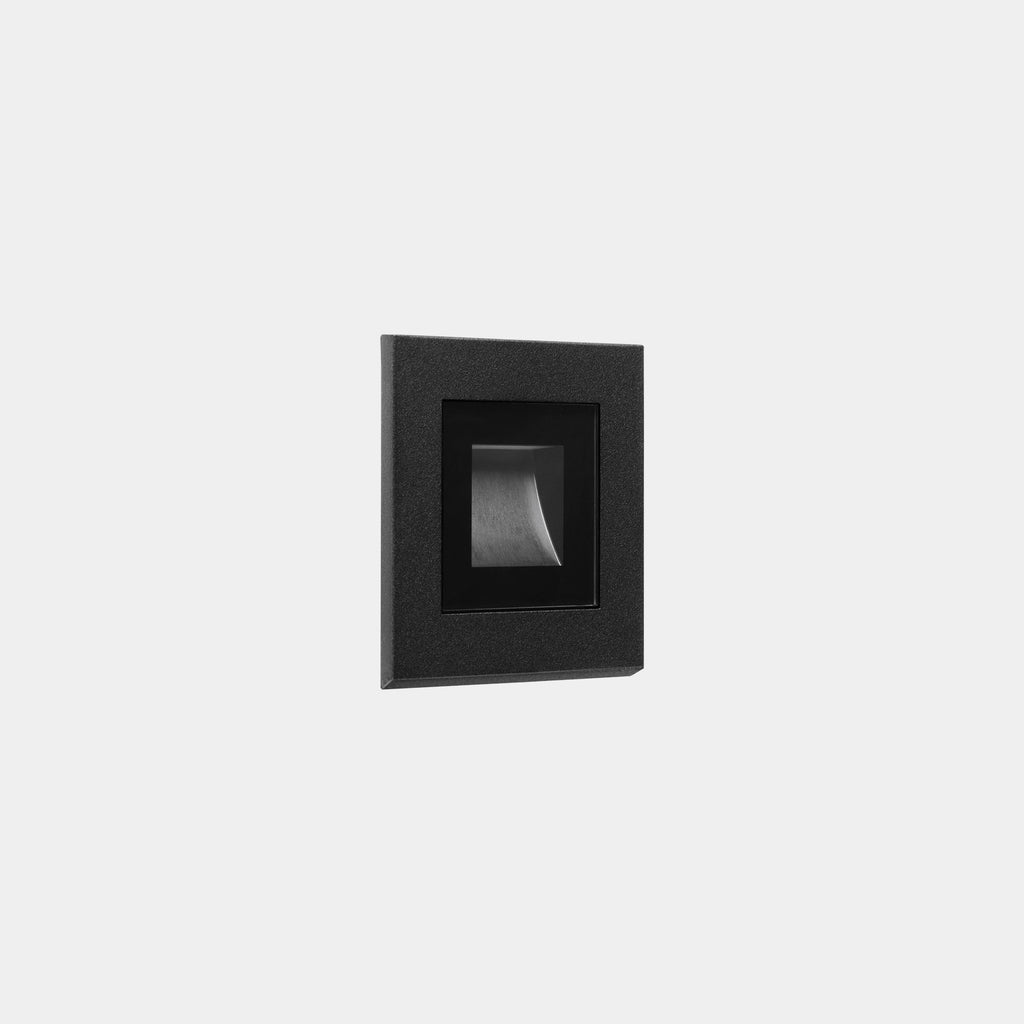 Encastrés de mur IP65 Click LED 1.1W Blanc chaud - 3 000 K ON-OFF Noir 31lm