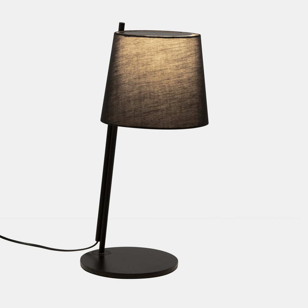 Lampe de table CLIP E27 15W Noir