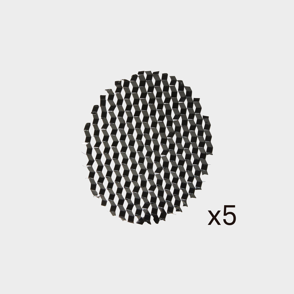Grille en nid d'abeille x 5