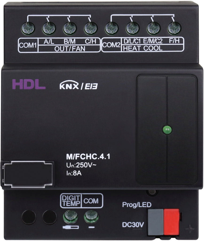 HDL-M/FCHC.4.1 Actionneur ventiloconvecteur et plancher chauffant