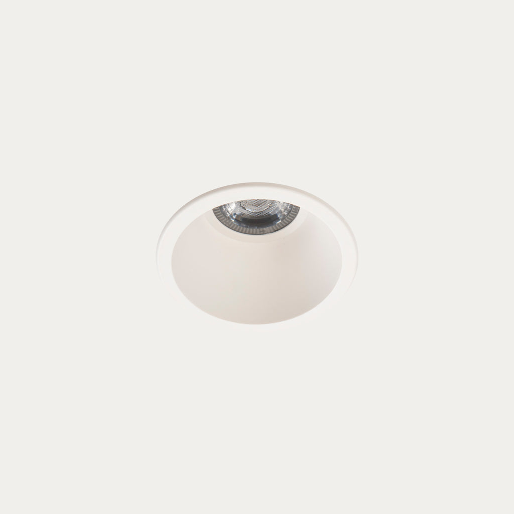 Downlight Lite ø75mm 6.7W Blanc chaud - 3 000 K CRI 80 32.2º ON-OFF Blanc IN IP20 / OUT IP54 659lm