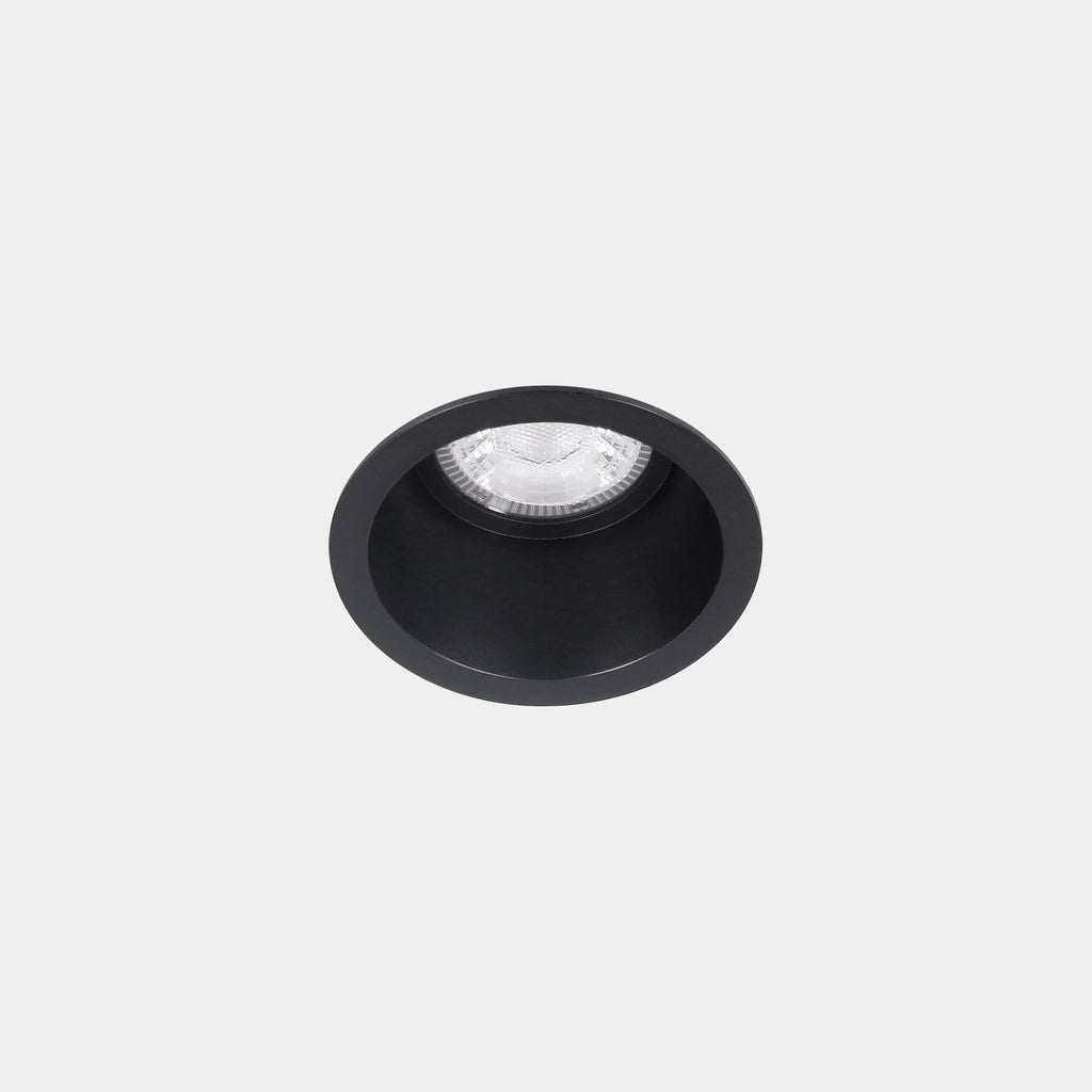 Downlight Lite ø75mm 6.7W Blanc neutre - 4 000 K CRI 80 32.2º ON-OFF Noir IN IP20 / OUT IP54 678lm