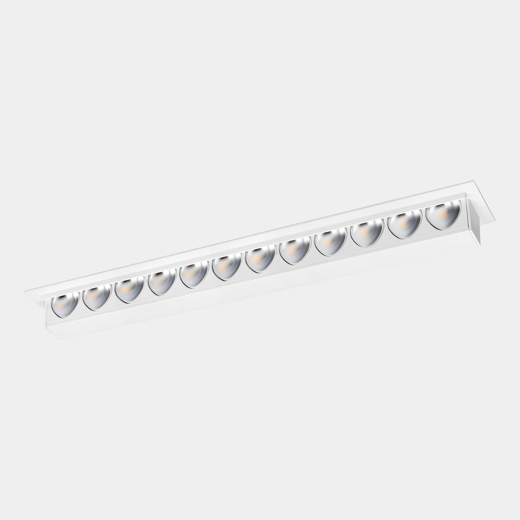 Downlight Bento Wall Washer 12 LEDS 12W Blanc chaud - 3 000 K CRI 90 Noir IP20 936lm