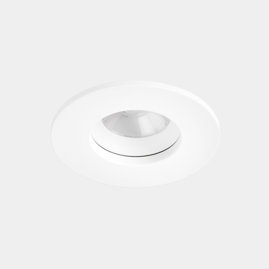 Downlight Play IP65 Round Fixed 11.9W Blanc chaud - 2 700 K CRI 90 19º PHASE CUT Blanc IP65 1046lm