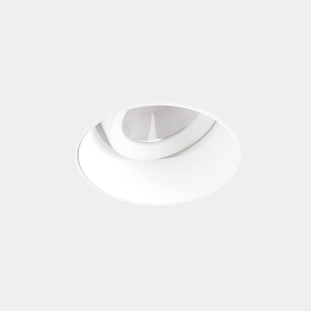 Downlight Play Deep Round Adjustable Trimless 11.9W Blanc chaud - 2 700 K CRI 90 33.8º PHASE CUT Blanc IP23 1229lm