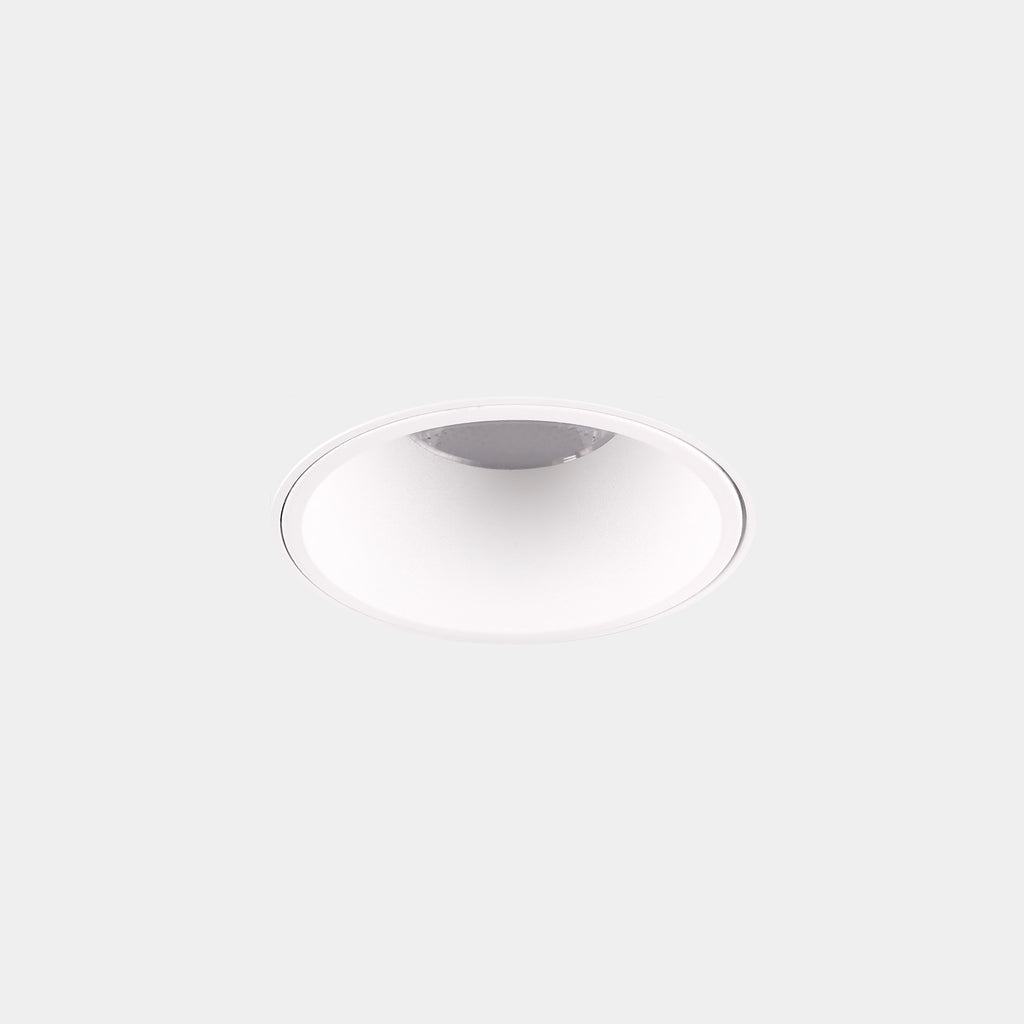 Downlight Play Deco Symmetrical Round Fixed Trimless 8.5W Blanc chaud - 2 700 K CRI 90 7.7º ON-OFF Trimless/Blanc IN IP20 / OUT IP54 499lm