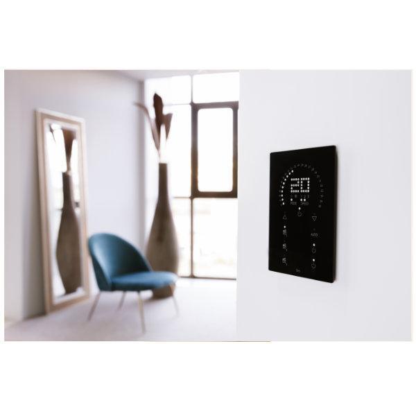 BES SR592420 - Thermostat KNX Cubik-TLR noir personnalisable