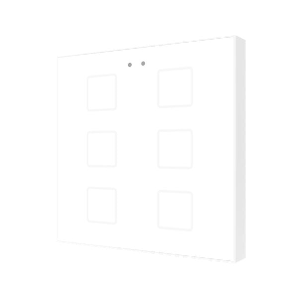 ZEN ZVI-F6V2W - Interrupteur capacitif Flat 6 touches - Blanc