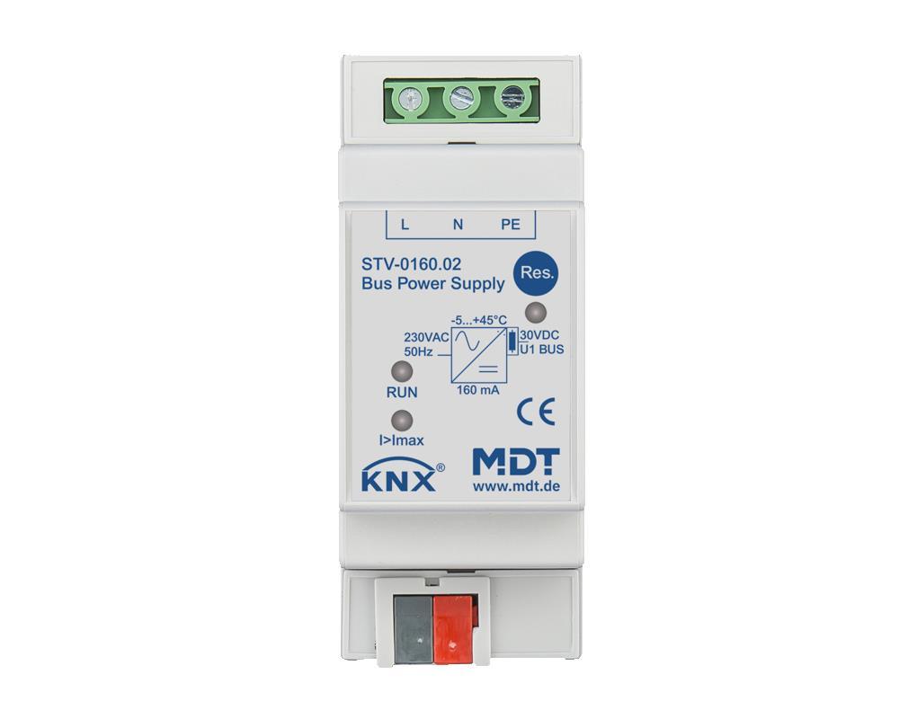 MDT STV-0160.02 Alimentation bus, 2SU MDRC, 160 mA