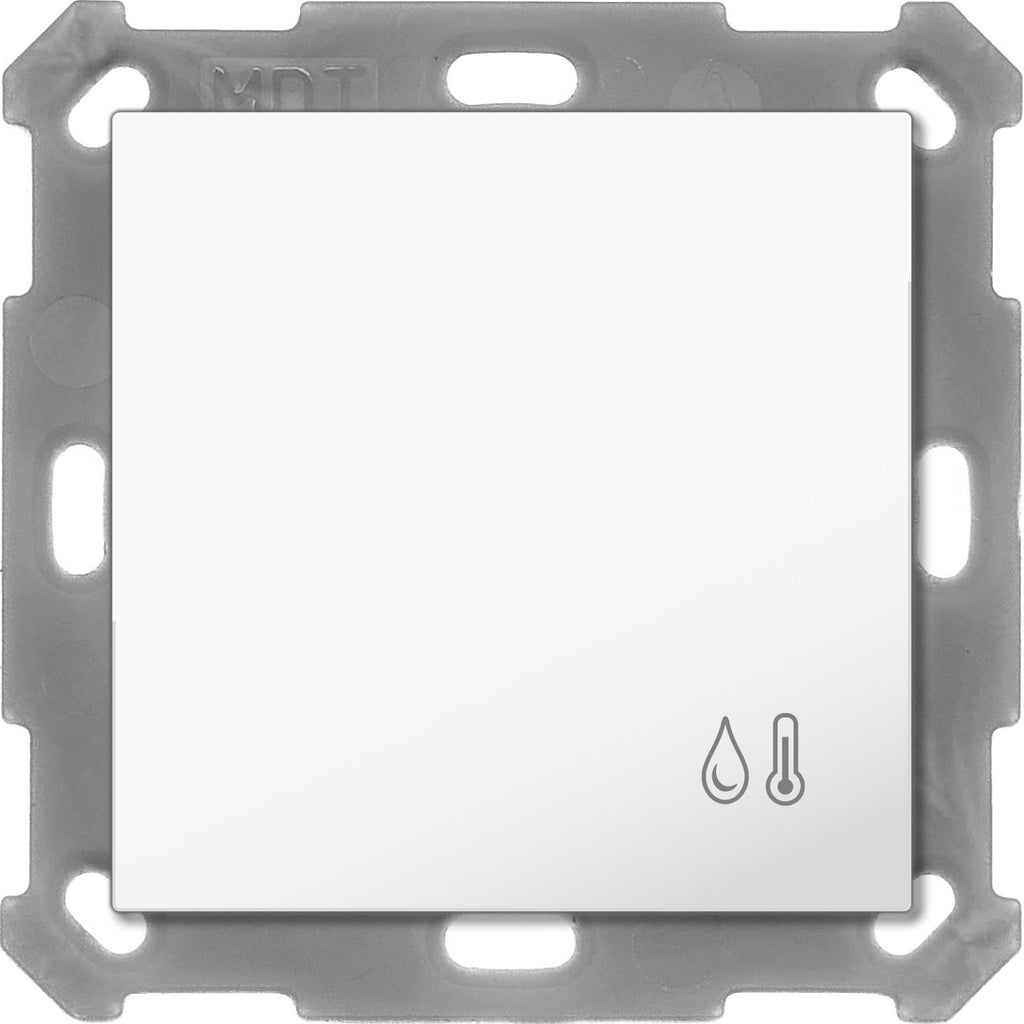 Room Temperature/Humidy sensor 55, White glossy finish