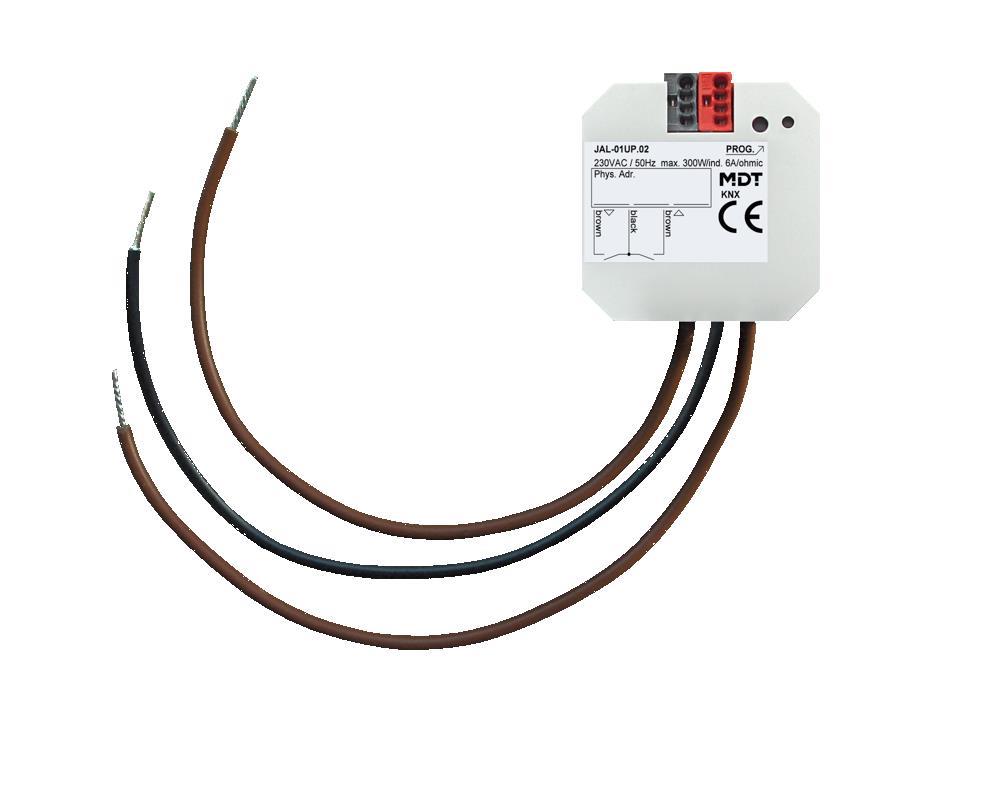 JAL-01UP.02 - Shutter Actuator 1-fold, flush mounted, 6 A, 230 V AC