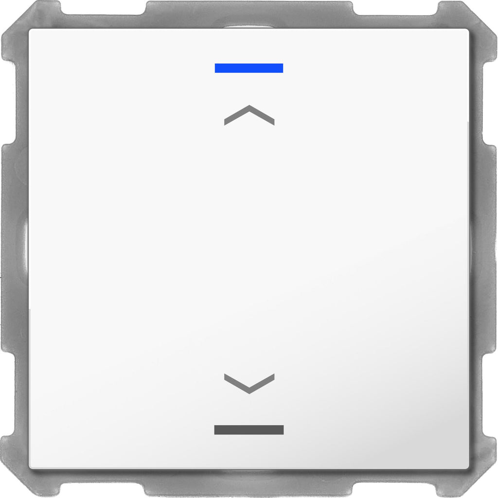 MDT BE-TAL6301.A1 - Push Button Lite 63 1-fold, RGBW, blinds, studio white glossy finish