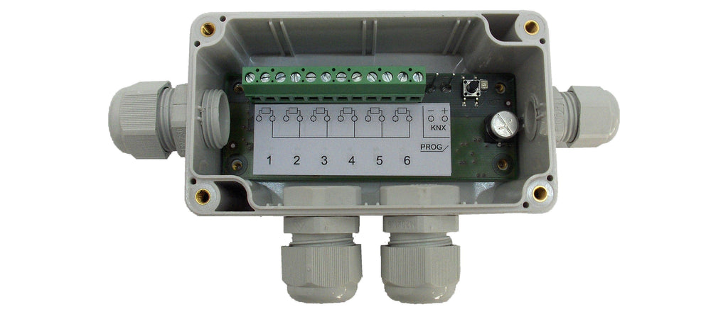 SCN-RT6AP.01 - Régulateur/capteur de température 6 canaux, montage en surface