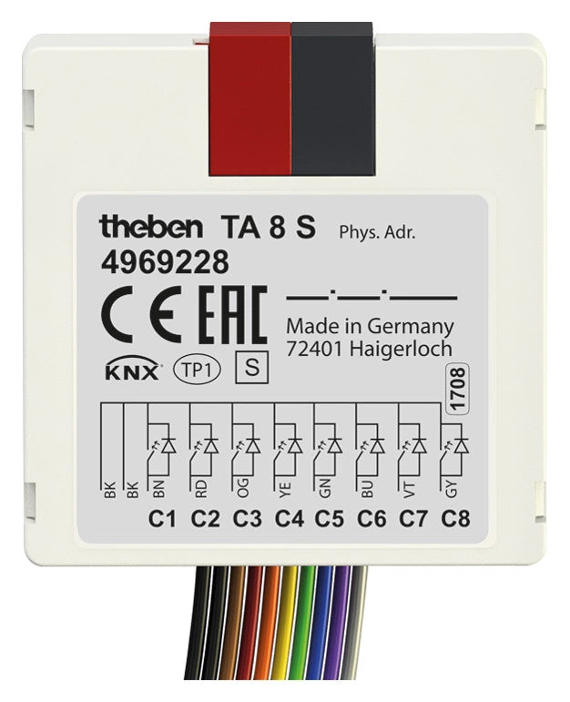 THE 4969228  Module encastré KNX 8 entrées TA 8 S  KNX