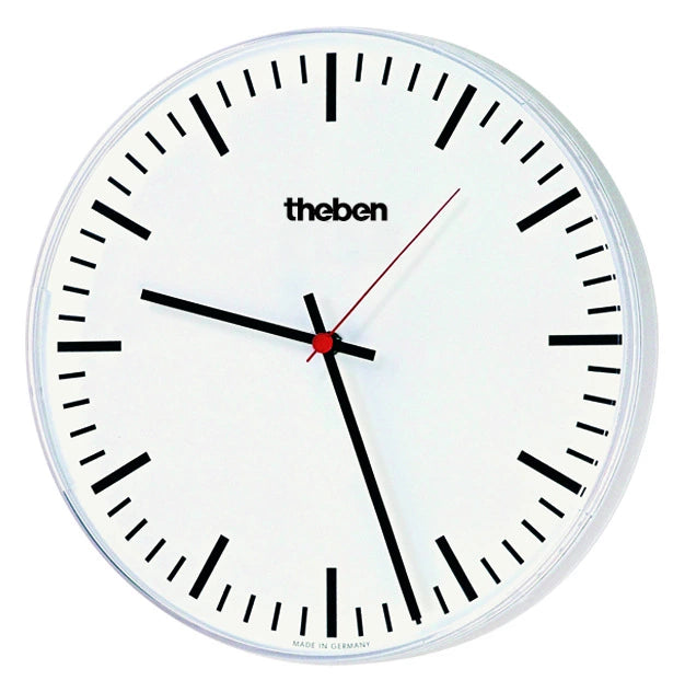 Horloge chiffres trait boitier plexiglas bombé