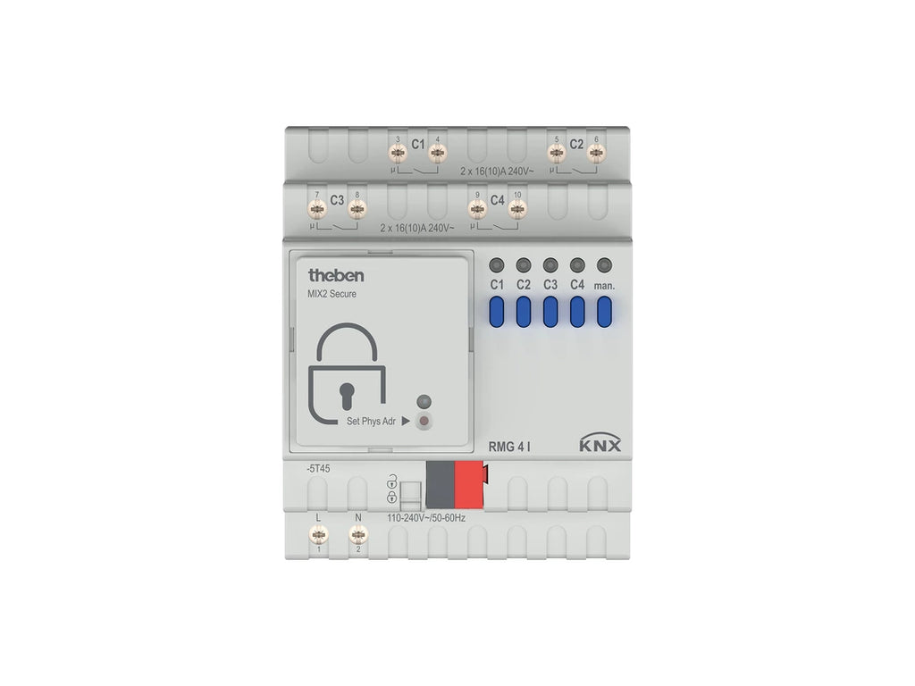 THE 4930210 Actionneur commutation 4canaux RMG 4 I KNX
