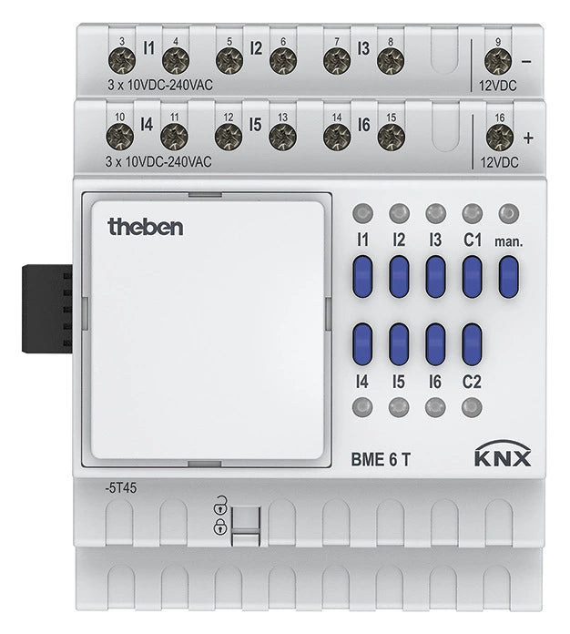 THE 4930235 Extension 6 entrées binaires BME 6 T KNX