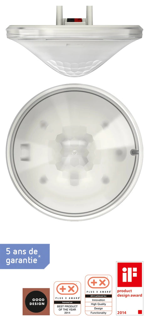 THE 2079000 Détecteur présence 5c thePrema P KNX 360°  blanc