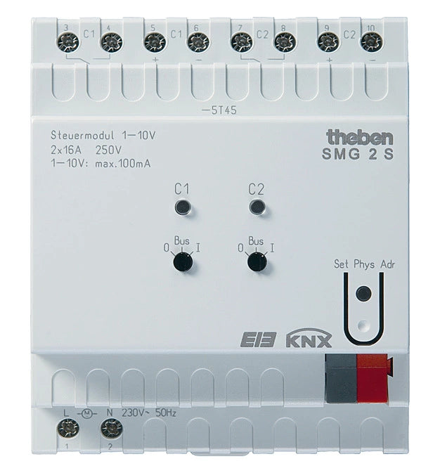 THE 4910273 Module variateur SMG 2 S 2canaux 1-10v KNX