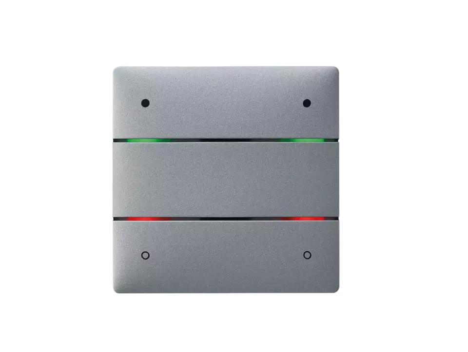 Bouton poussoir silver 4 canaux