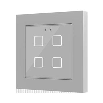 ZEN ZVI-F55X4V2W Interrupteur capacitif 4 touches Blanc